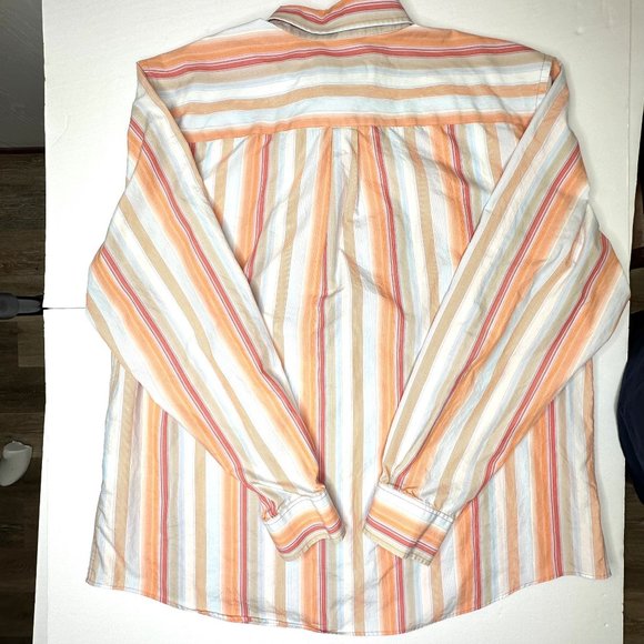 Eddie Bauer - men’s long‎ sleeve button front shirt.XL - Picture 4 of 7